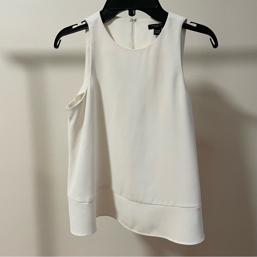 Ann Taylor White Tee